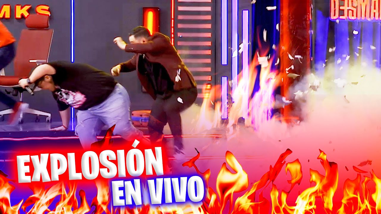 Explosi&oacute;n en Zona de Desmadre EN VIVO! - Mike Salazar, Kevyn Contreras y Adolfo Valero