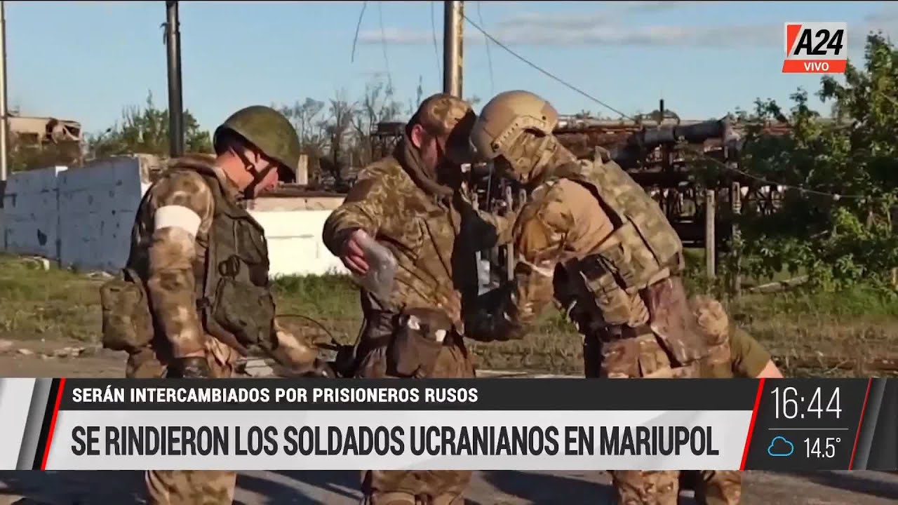 🔴Se rindieron los soldados ucranianos en Mariupol I A24