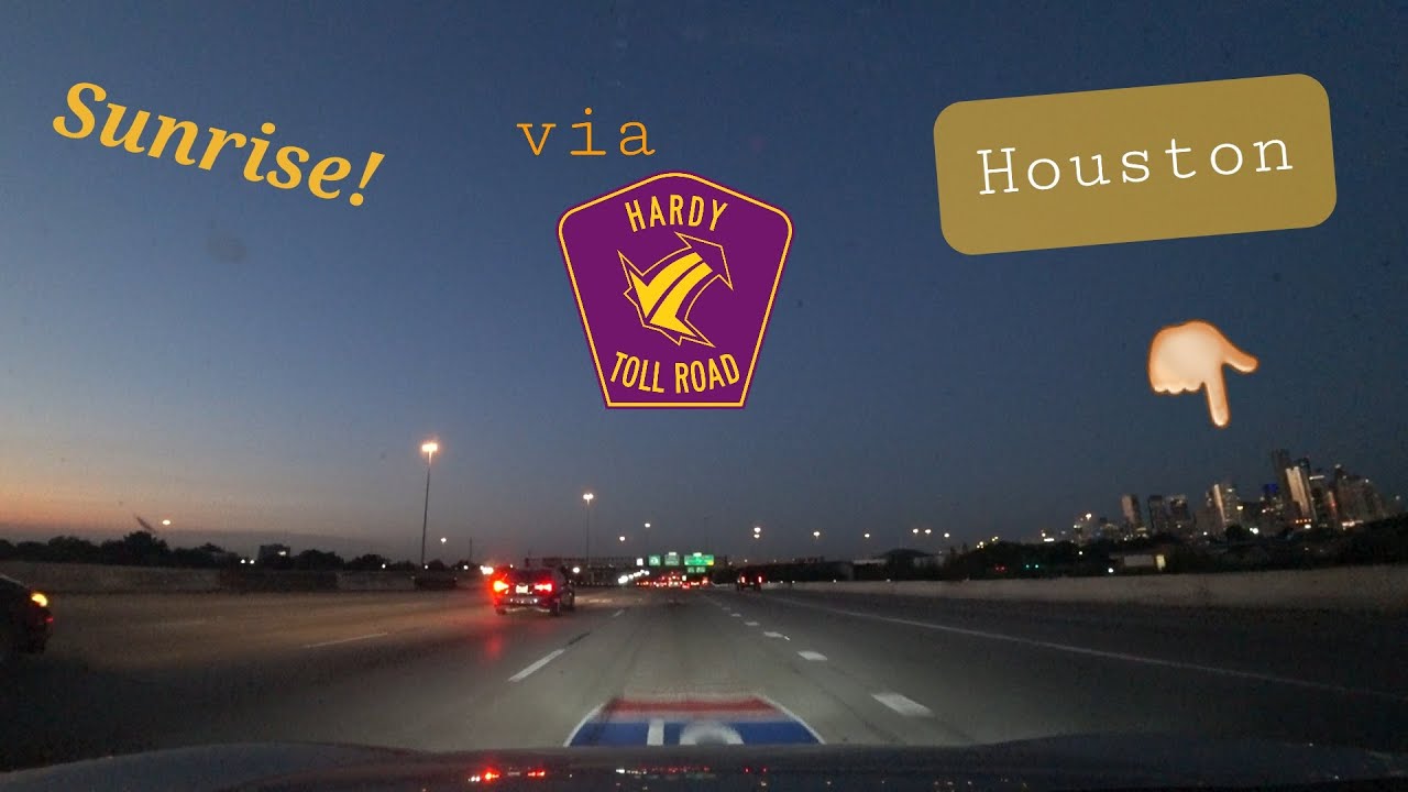 Sunrise Drive in Houston | 10th gen civic SI, Woodlands to Houston on Hardy toll rd