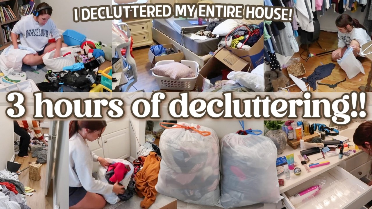 ULTIMATE CLEAN DECLUTTER & ORGANIZING | Hours of EXTREME cleaning motivation & home organizing tips!