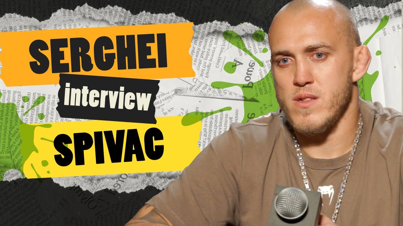 Serghei Spivac full UFC Vegas 95 post-fight interview