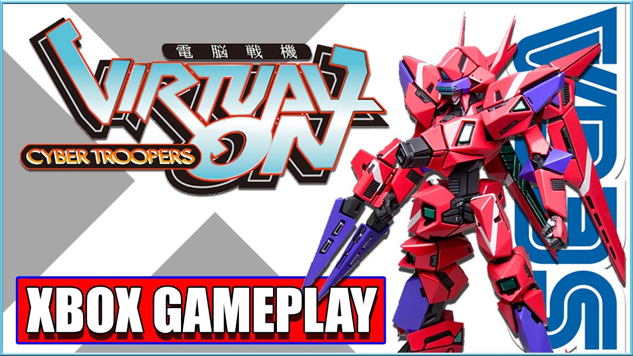 Cyber Troopers Virtual-On - Xbox360 Gameplay - Viper 2 - Arcade Mode