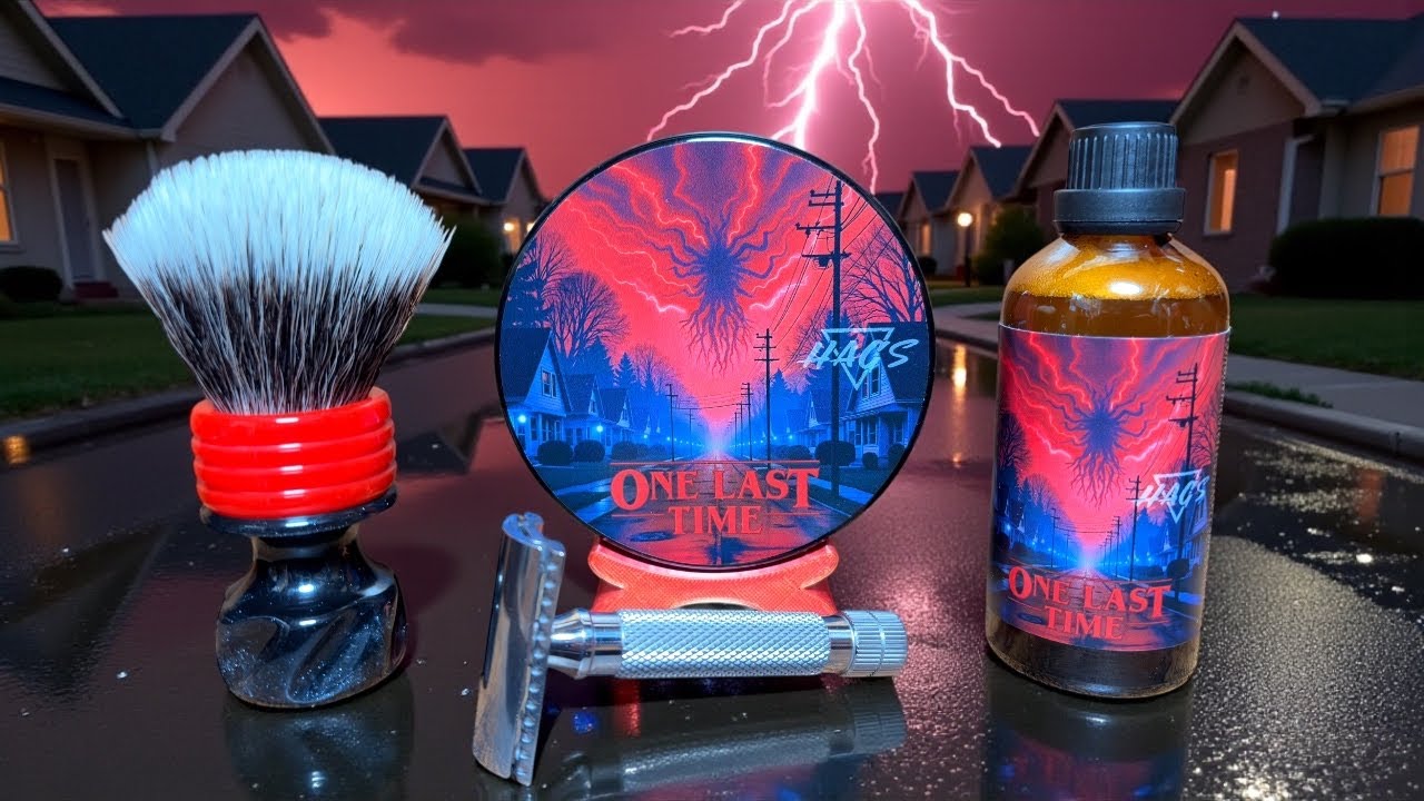 ONE LAST TIME By HAGS ARTISAN Shaving 🪒 with the RazoRock GOAT 🐐 + Plate