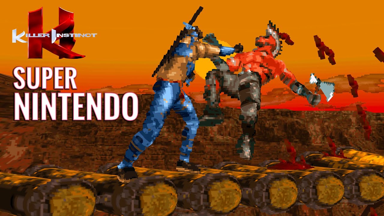 Killer Instinct SNES (1994) reimagined in real 3D!