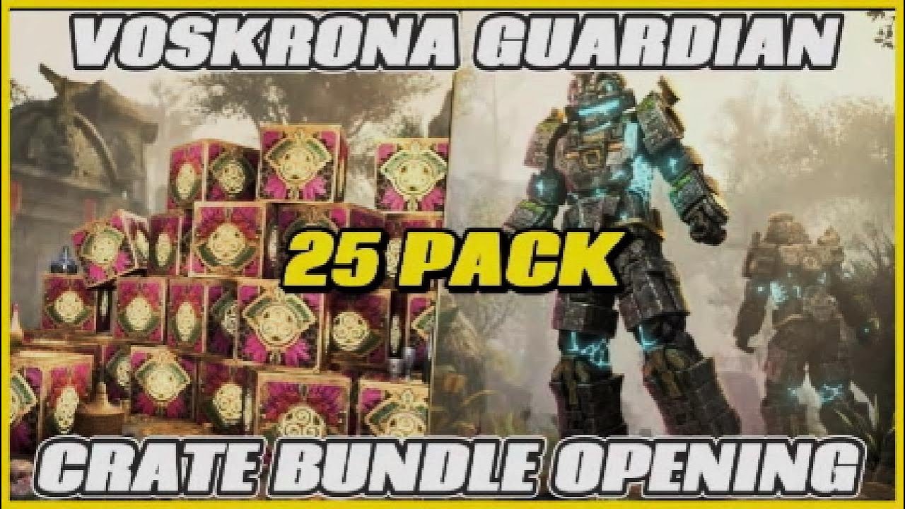 Eso | 25 Pack Voskrona Guardian Crown Crate Bundle Opening