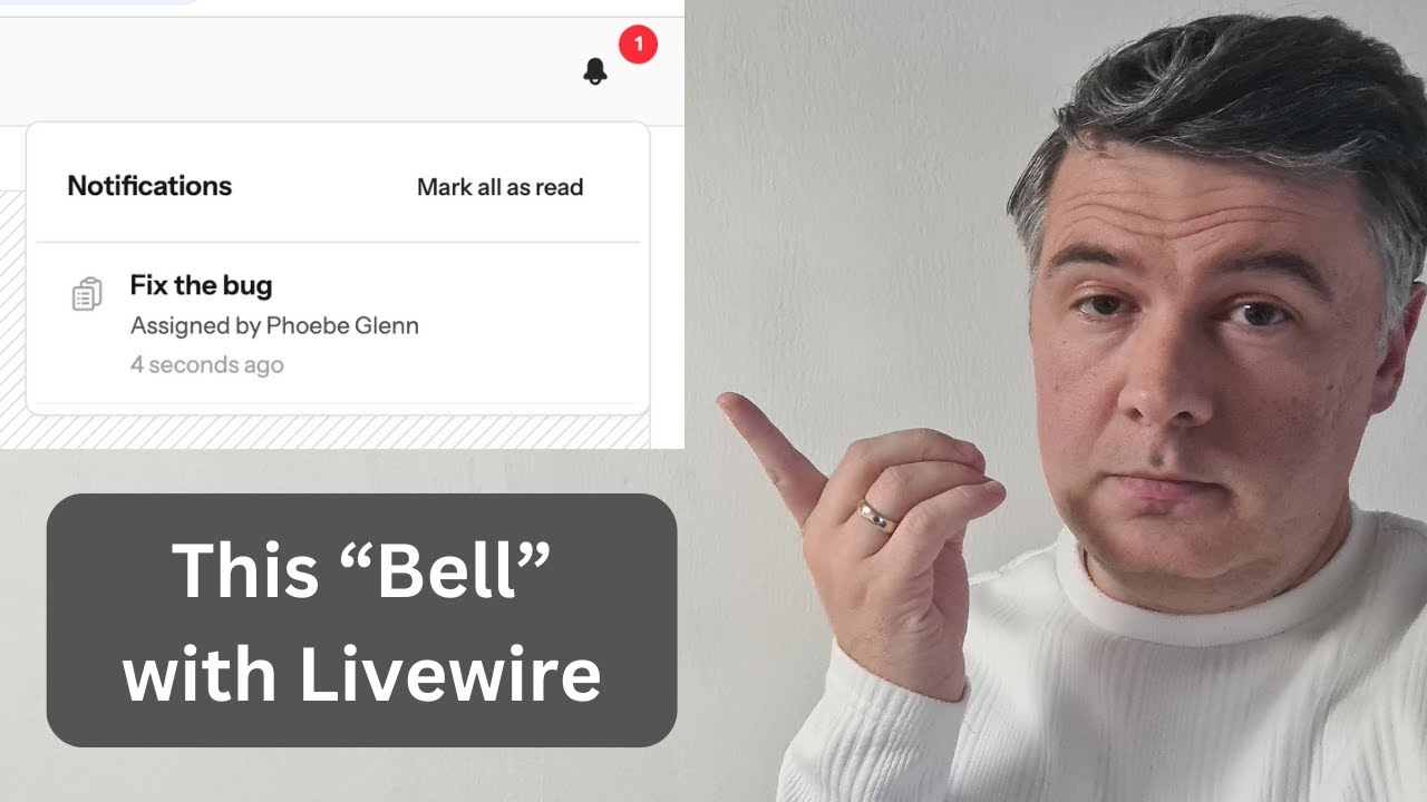 Уведомления о состоянии базы данных Laravel с помощью функции &laquo;Колокольчик&raquo; в Livewire