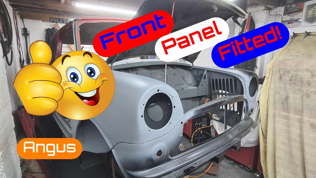 Austin mini front end panel fitting