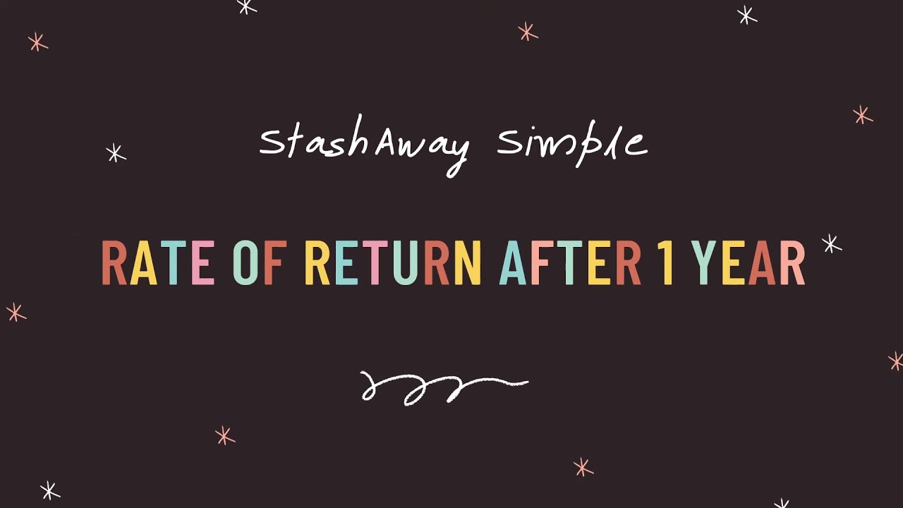 StashAway Simple Review - My Stashaway Simple return after 1 year