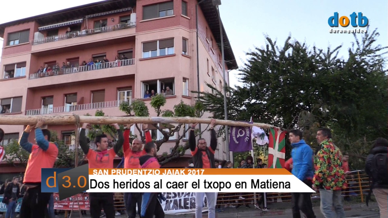 dotb Momentos posteriores a caer el 'txopo' de Matiena 27-04-2017