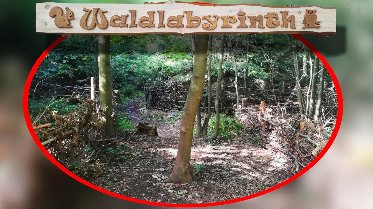 1. Ostdeutsches Waldlabyrinth (Borstendorf Waldlabyrinth am Schachwanderweg)