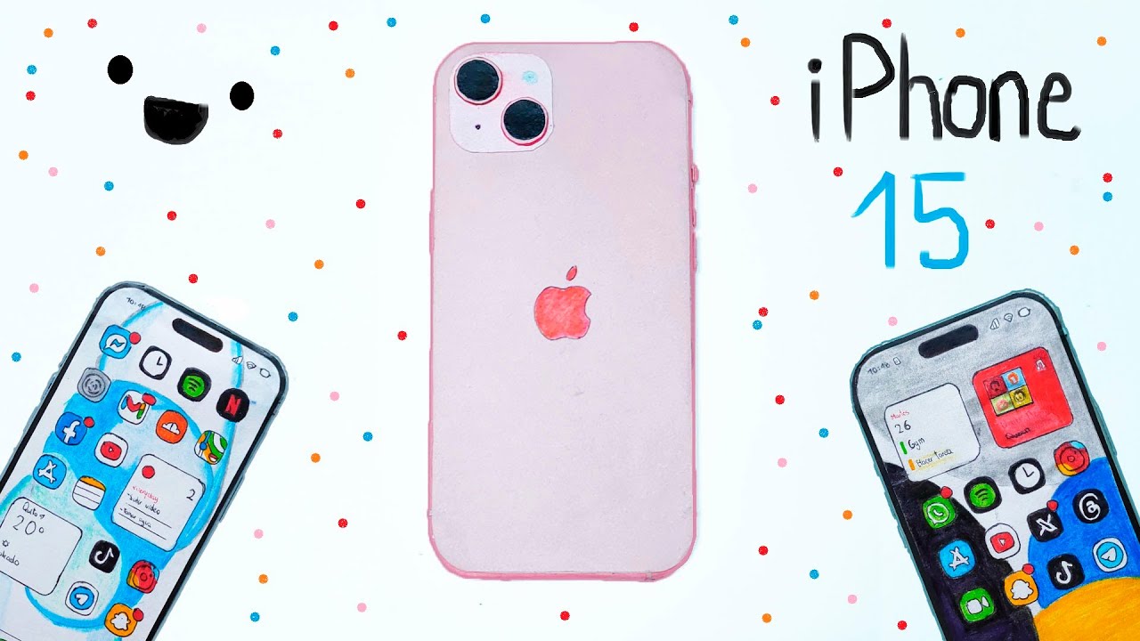 Cómo hacer un iPhone 15 de (CARTÓN) | TUTORIAL |