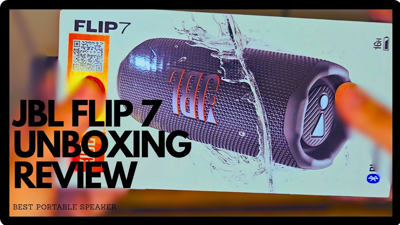 Best budget portable speaker. JBL FLIP 7 unboxing and review. 