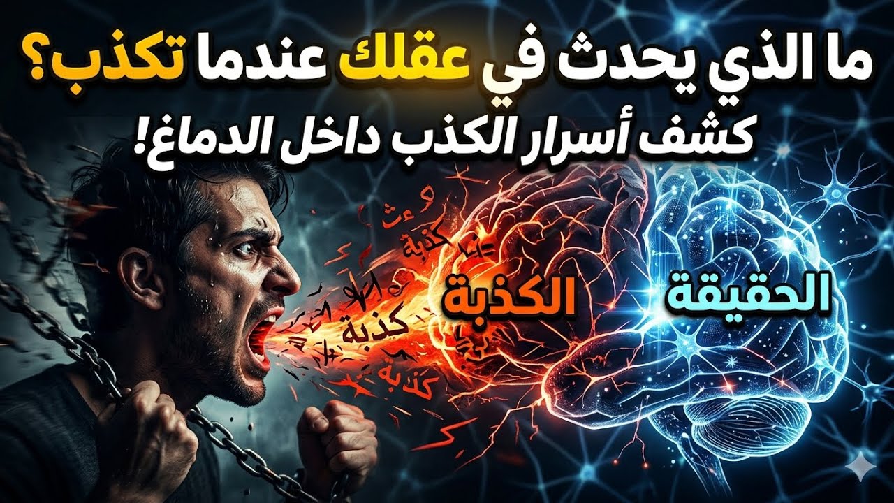 ما الذي يحدث في عقلك عندما تكذب؟ #حقائق #علم_ومعرفة #اكسبلور #فضول_بلا_حدود #العلم 
