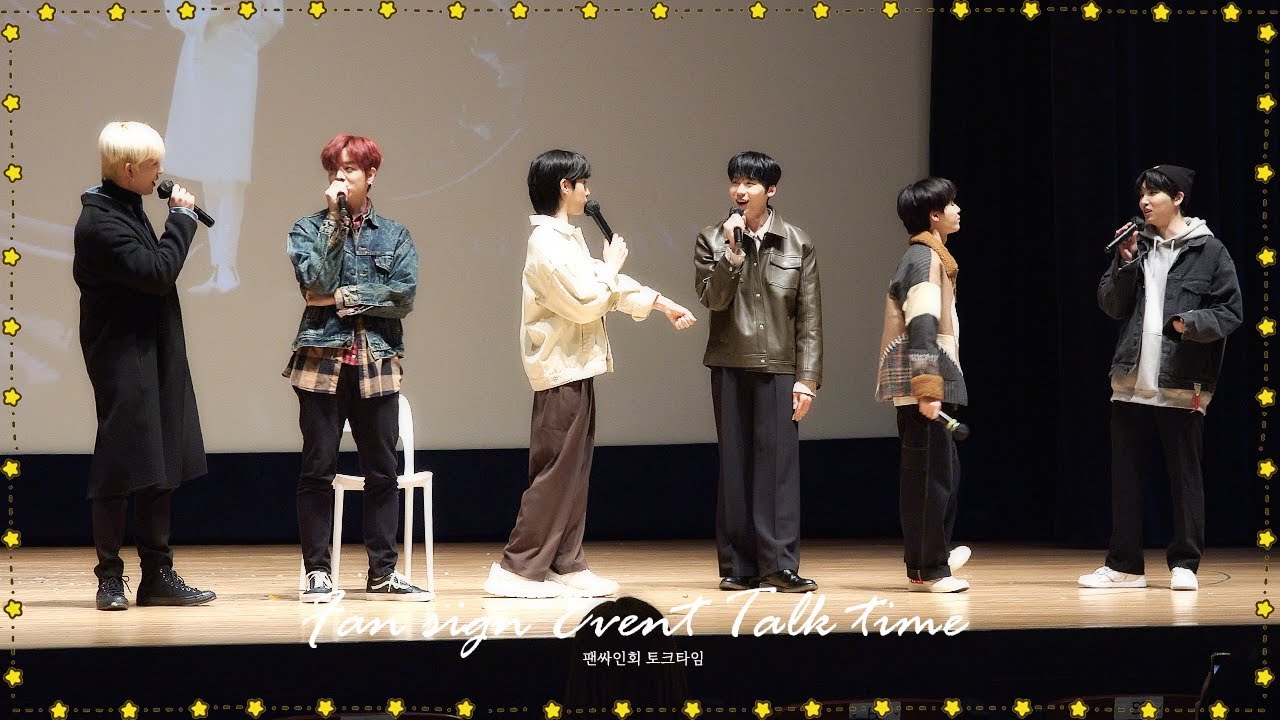 20211219 원어스 '발키리 (Valkyrie) (Rock ver.)'  팬사인회 엔딩 토크 타임 : (목동 로운 아트홀 팬사인회 / ONEUS FANCAM)