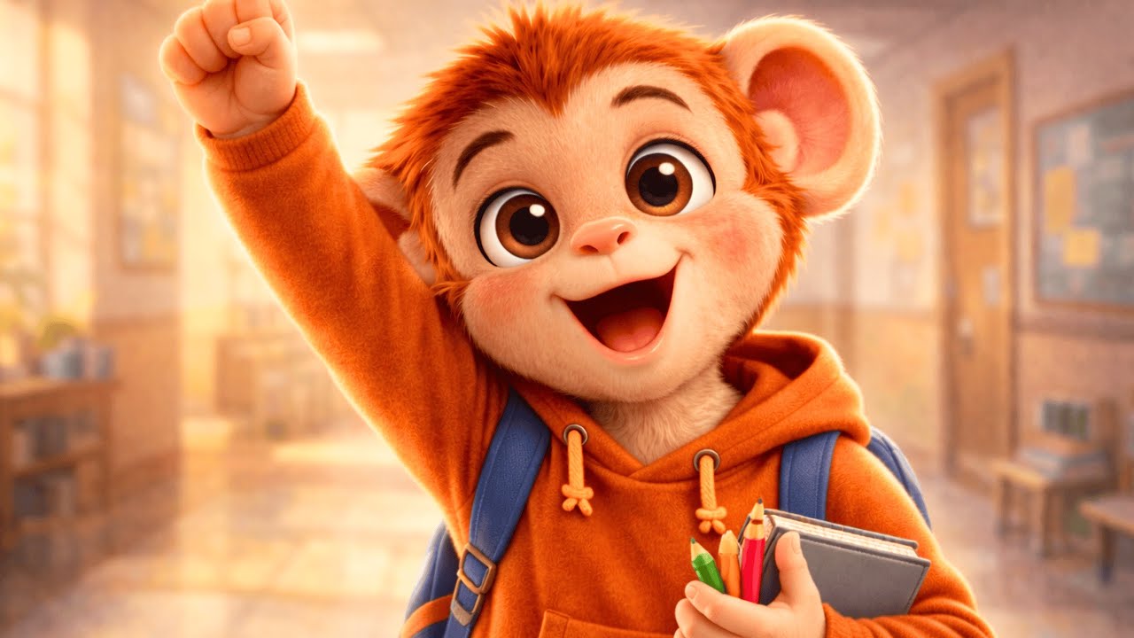 🎶Good Habits for Kids | Learn with Ziggo – At School🎒🐒