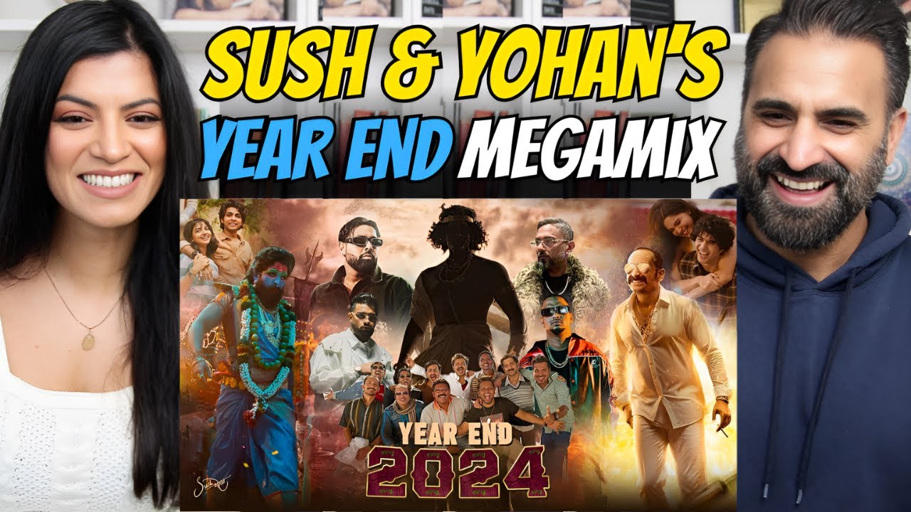 Реакция на мегамикс конца 2024 года | 250+ лучших песен года от Sush и Yohan!
