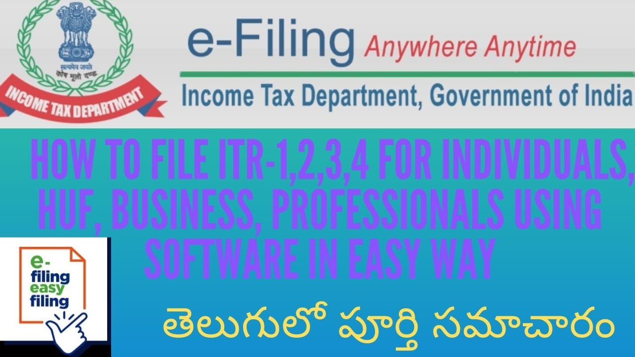 HOW TO FILE ITR-1,2,3,4 ONLINE USING WINMAN SOFTWARE FOR FREE| FILE ONLINE ITR-1,2,3,4 IN SIMPLE WAY