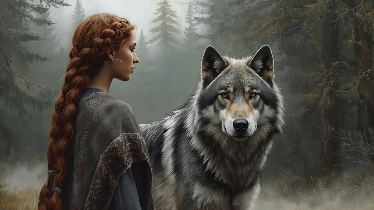 THE SONG OF THE LONE WOLF | Ethereal Nature Song | Aurora–Florence Style | Atmospheric Female Vocal