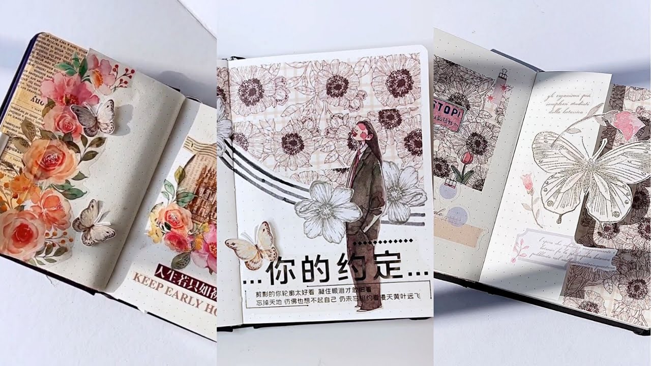 ASMR Aesthetic Journal | Compilation | The Washi Tape Shop