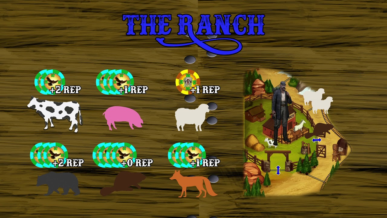 Best of the West board game - Pioneers Tutorial Part #2