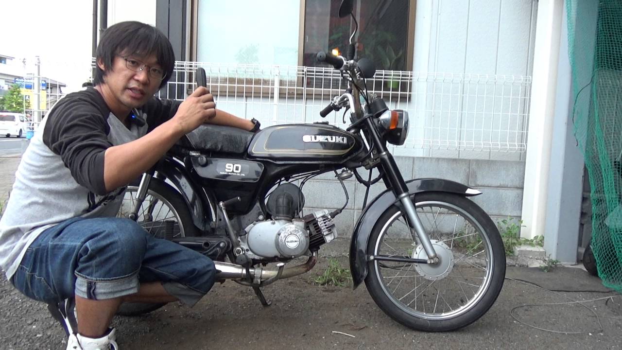 スズキK90参考動画：ロータリーディスクバルブ方式