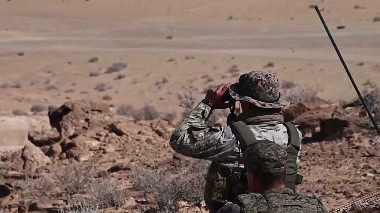 Tunisian air force and air force commandos