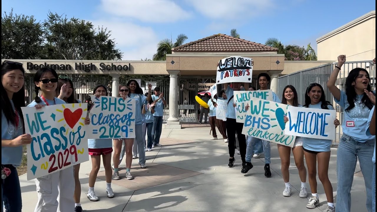 Beckman High School Freshmen Orientation Recap Video 2025! (Irvine, CA)