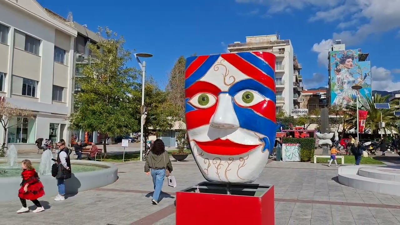 🎭🎶🎺 PRE-CARNIVAL EVENTS & STREET BAND IN KALAMATA 🎺🎶🎭🎭🎶🎺 ΠΡΟ-ΚΑΡΝΑΒΑΛΙΚΑ ΔΡΩΜΕΝΑ KALAMATA GREECE 🇬🇷 