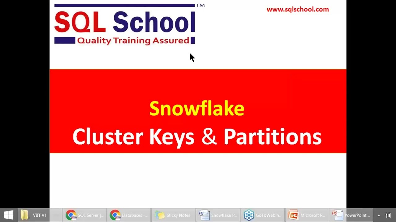 Snowflake Partitions