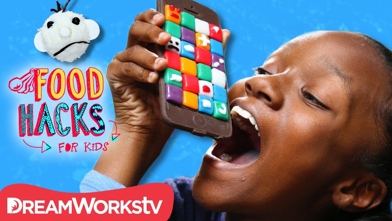Edible Chocolate PHONE! + Wimpy Kid Food Hacks | FOOD HACKS FOR KIDS