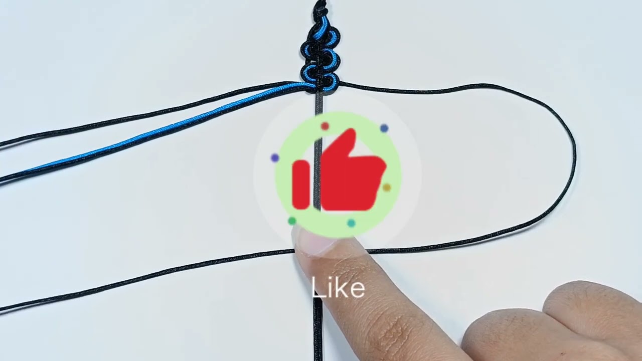 Cómo hacer pulsera de nudo plano triple 💞 DIY