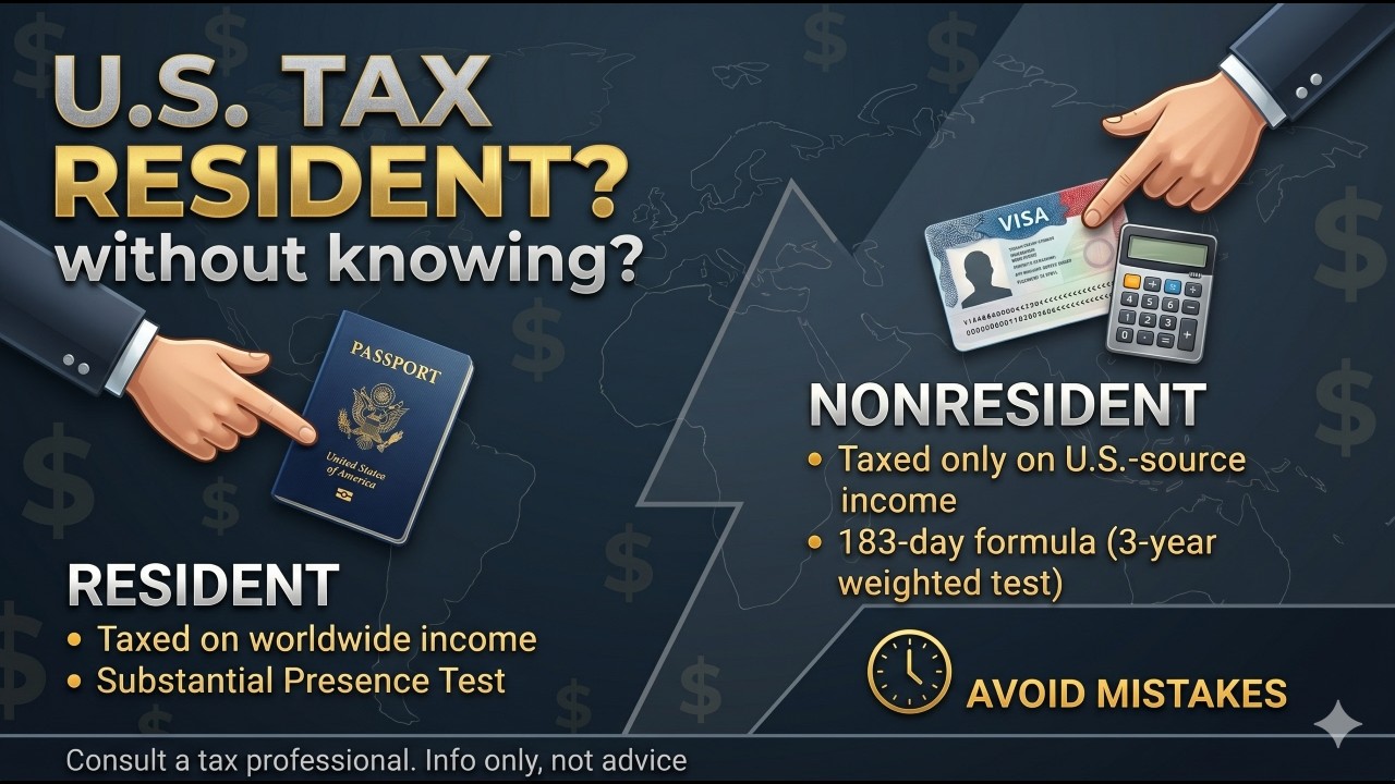 Could You Be a U.S. Tax Resident Without Knowing?