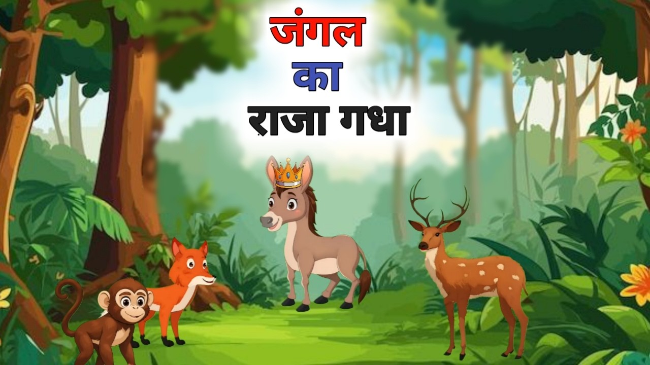 जंगल का राजा गधा Jungle Ka Raja Gadha Kahani