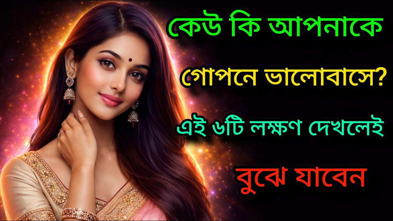 কেউ কি আপনাকে গোপনে ভালোবাসে? এই ৬টি লক্ষণ দেখলেই বুঝে যাবেন ।