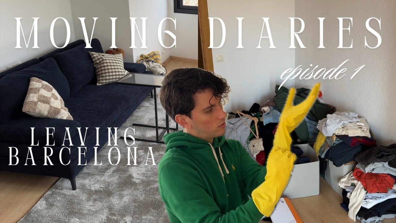we’re leaving barcelona | the reason why we left, lots of cleaning & new house tour 