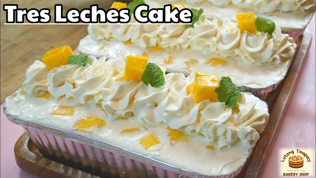 MANGO TRES LECHES CAKE RECIPE