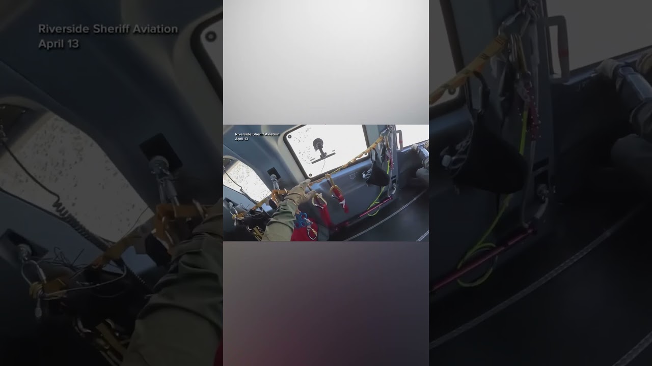 Cliffside rescue saves hiker stranded on Pacific Coast Trail | GMA