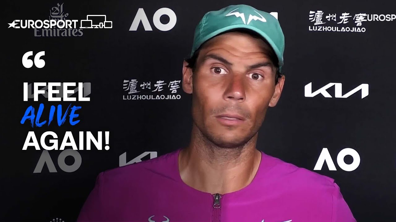 Rafael Nadal On His Stunning Form At 2022 Australian Open | Eurosport Tennis