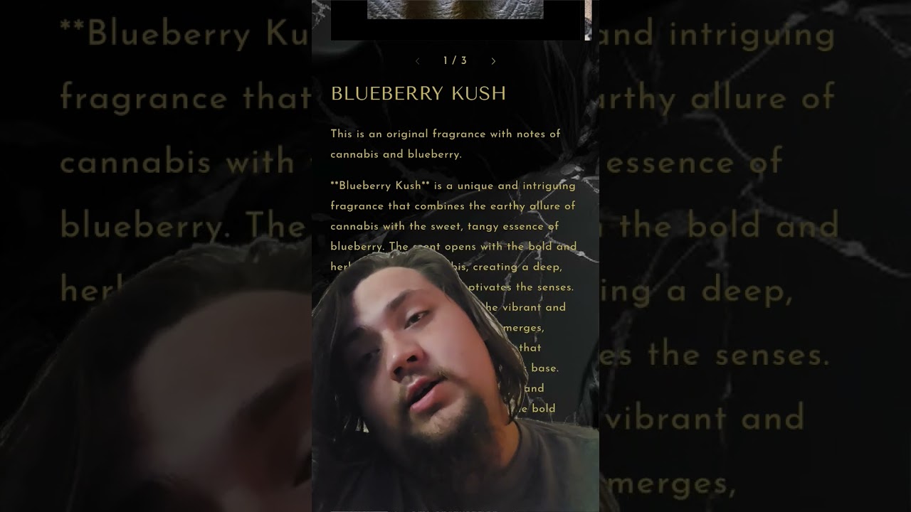 Blueberry kush@scentualobsessions could this be the best cannabis fragrance!? #fragrancereview
