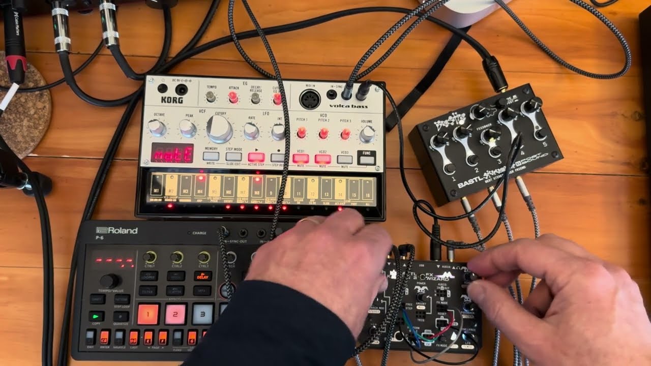 Patching the Bastl Kastle Wizard 2 FX Wizard  to Push the Boundaries of Your Sound Design