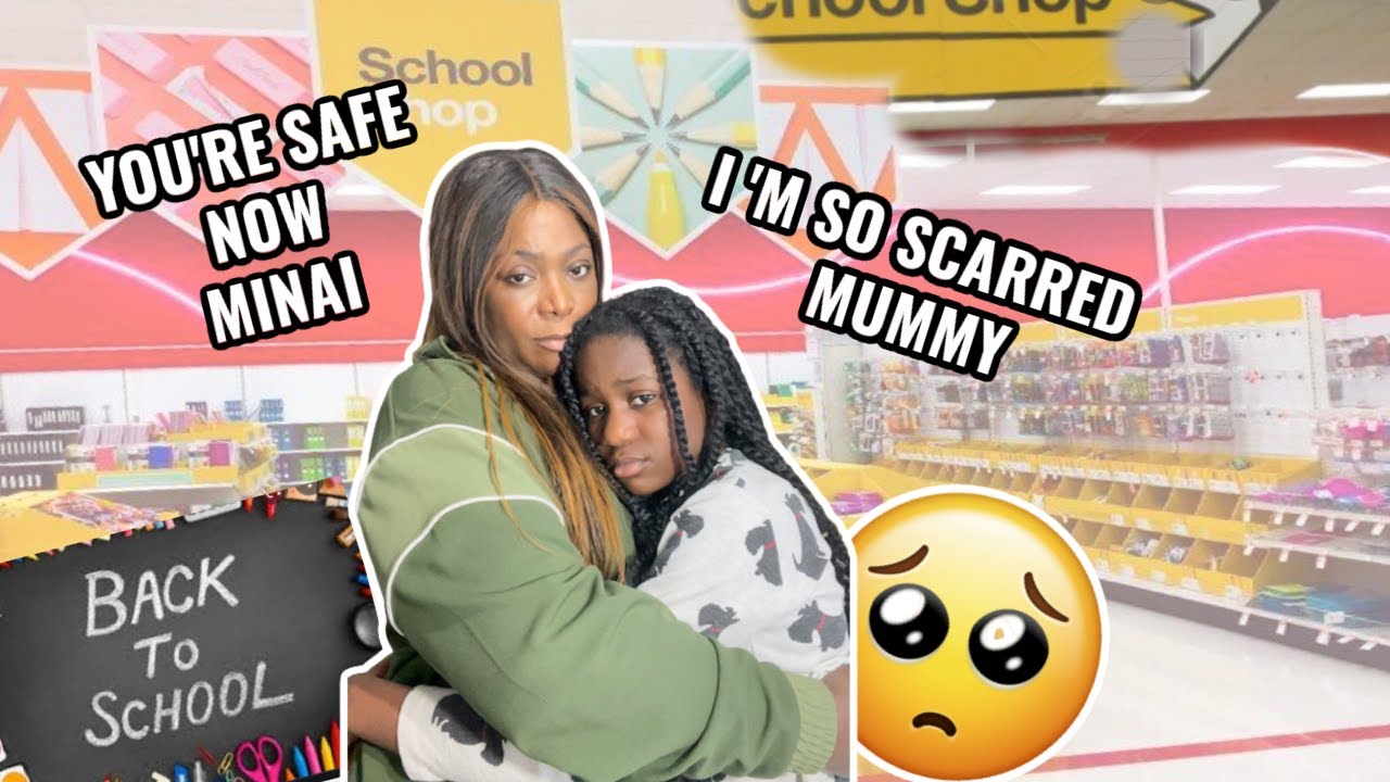 MINAI GOT LOST WHILE BACK TO SCHOOL SHOPPING