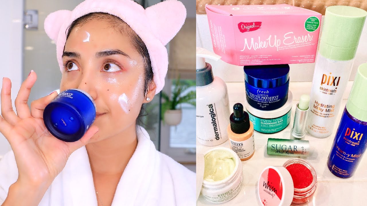 Get Unready With Me: Skincare Routine for Brown Girls!