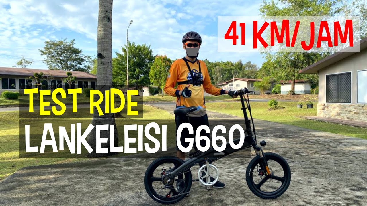 TEST RIDE SEPEDA LISTRIK LANKELEISI G660 (MAX. 41 KM/JAM)  |  HD VERSION