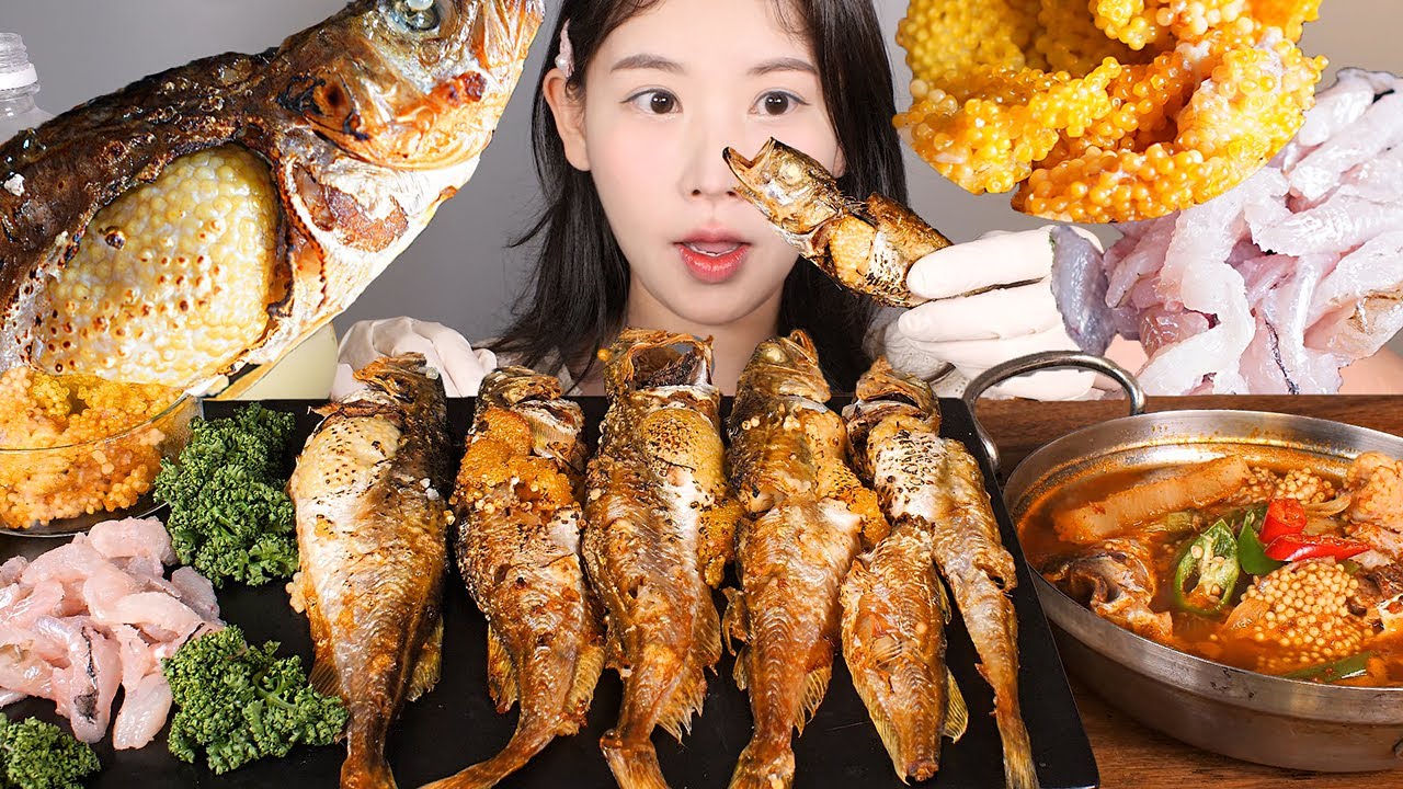 알 그득그득✨ 회는 처음이야 제철 도루묵 회 구이 찌개 먹방 sailfin sandfish [eating show] mukbang korean food