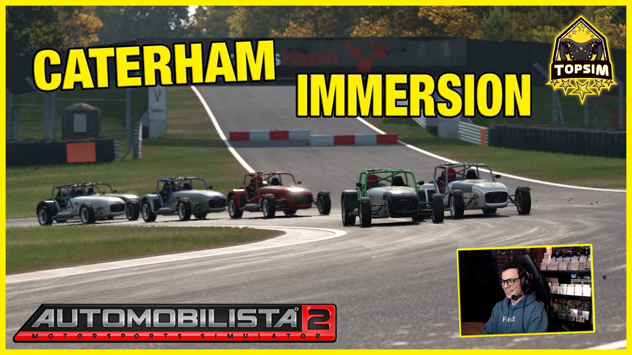 AMS2: Premium Immersion Experience For A Bad Day! [Caterham Supersport at Brands Hatch Indy Circuit]