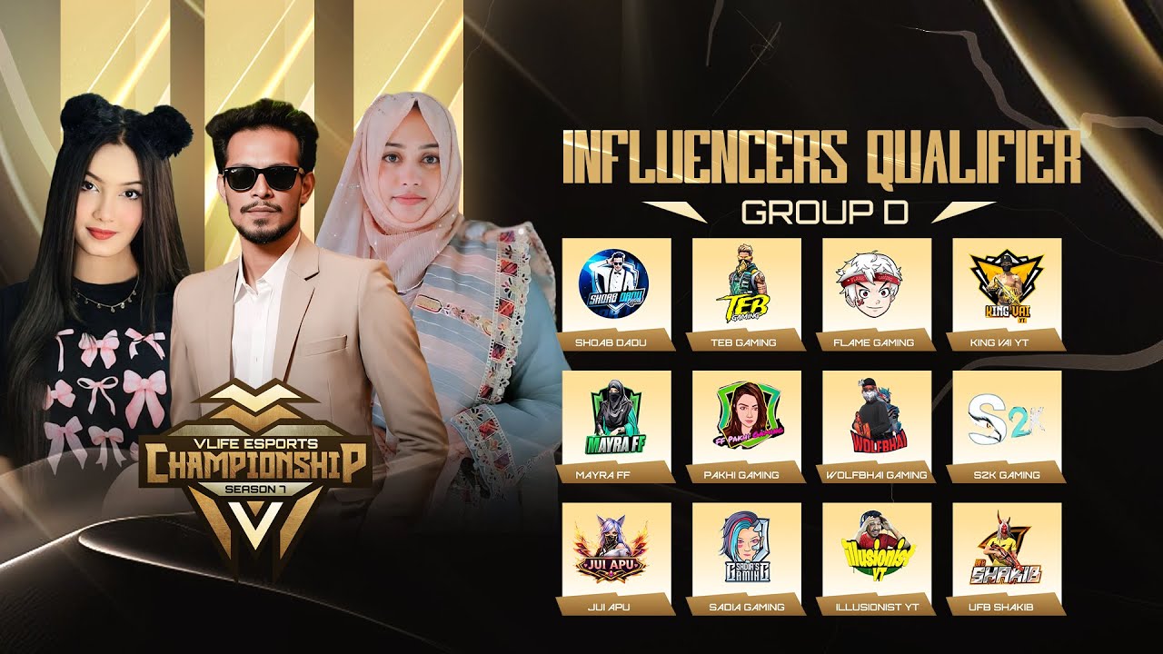 [🔴LIVE ] GAME CLUB BD INFLUENCERS QUALIFIER G-D | GARENA FREE FIRE 