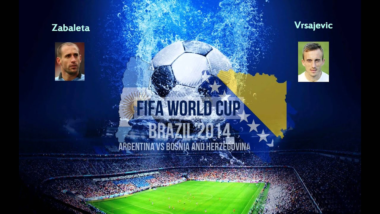 Argentina - Bosnia and Herzegovina, World Cup 2014 Brazil