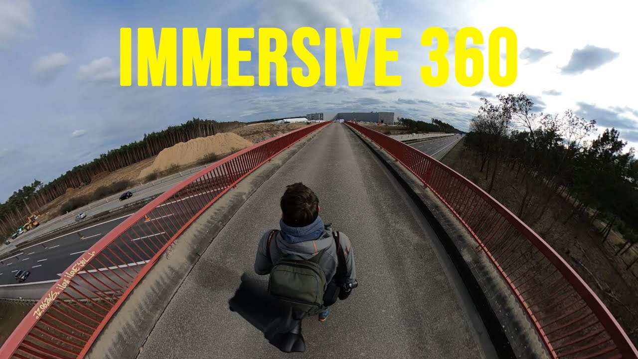 2021-03-20 | #GigaBerlin | Ancient postal road to GigaBerlin - Immersive 360