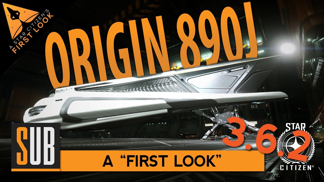 Origin 890 Jump | A Star Citizen's First Look | Alpha 3.6.2