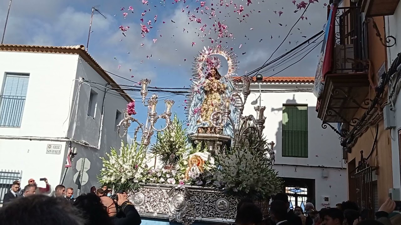 Procesión de la Pureza de María. Benacazón, 2021.